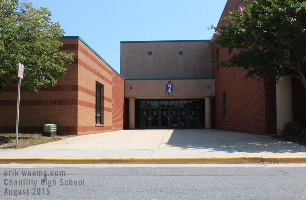 Chantilly High School 2015 - August